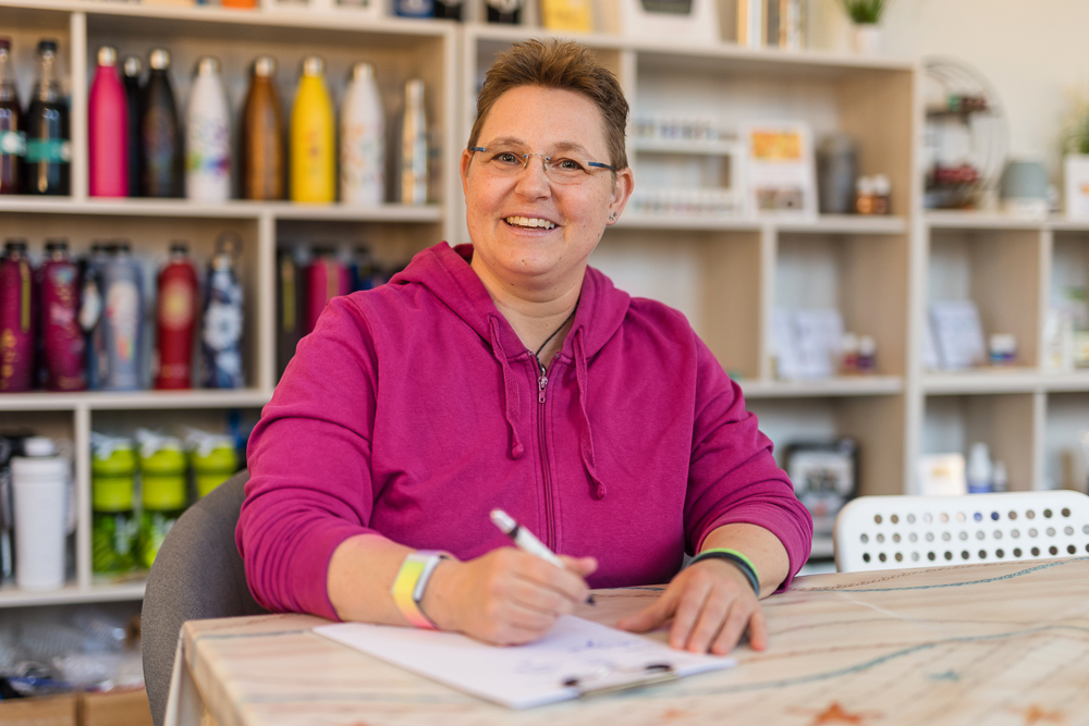 Kerstin Biß – Ernährung & Gesundheit Kerstin Biß bei der persönlichen Begleitung zu Ernährung und Gesundheit in Nürnberg